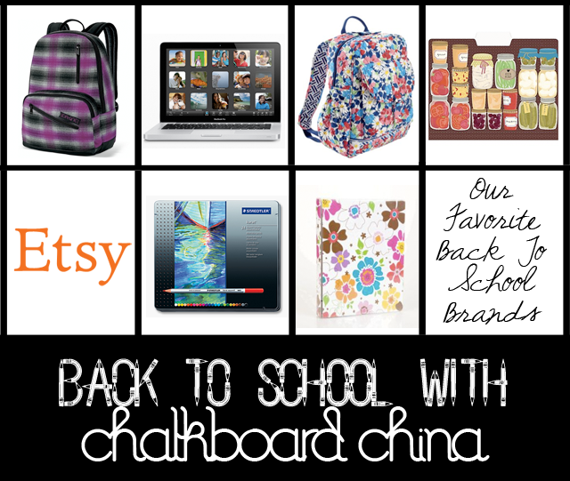 Chalkboard China Our Favorite Back To School Brands
