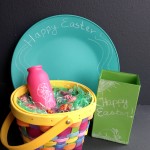 Chalkboard China Easter Ideas