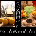 Summer with Chalkboard China